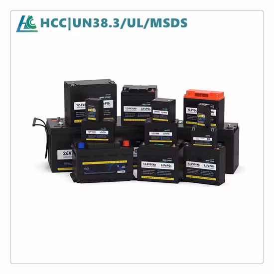 12V/24V/48V 100ah/150ah/200ah/300ah/Deep Cycle Lithium Battery Solar Battery for Solar System/Golf Cart/Water-Pump/Telecom/Energy
